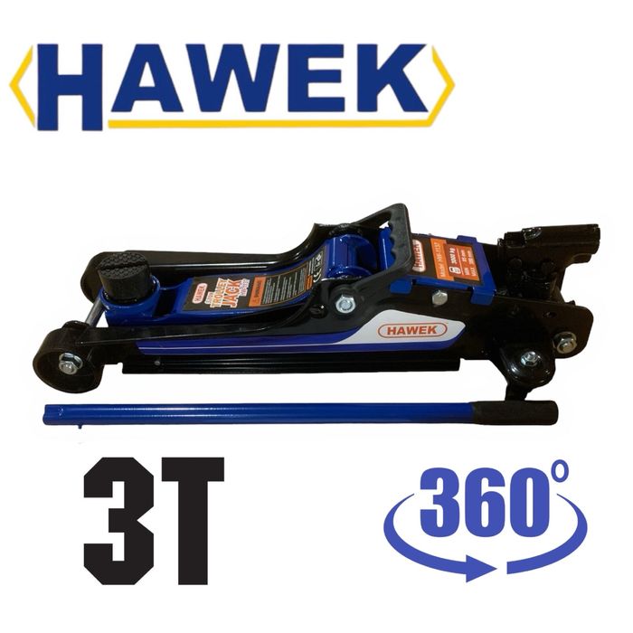 Крик крокодил 3Т Нископрофилен с ВЪРТЯЩА ДРЪЖКА 360° , HAWEK