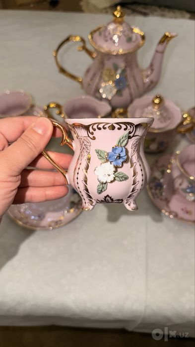 Сервиз чайный почти новая
