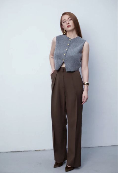 Teadore панталон с басти