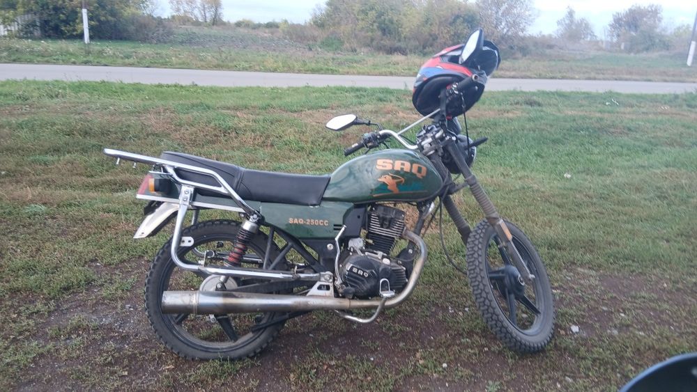 Сак 250 кубов откатал 1 сезон