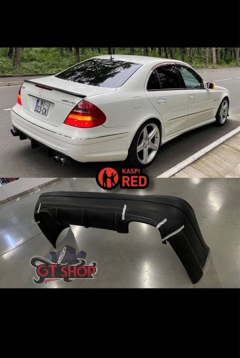 Бампер мерседес 211 6.3 амг стиль