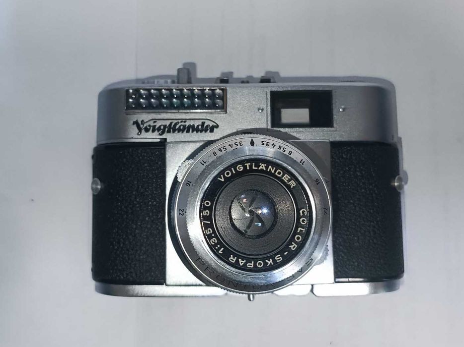Aparat foto Voigtalander VITO BL set cutie husa flitre etc