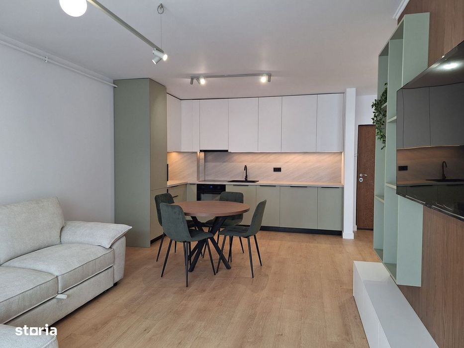 Apartament 2 camere, et.6, lift, sup.45 mp, complet nou Floresti