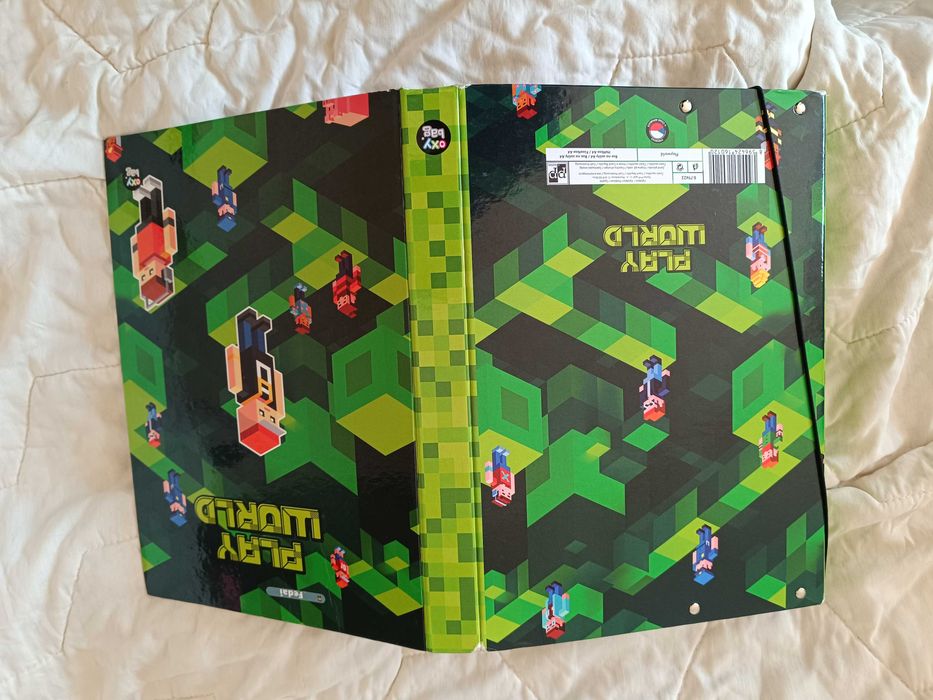 Minecraft Раница + твърда папка !