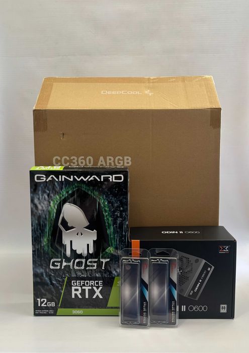 Геймърски компютър Intel Core i5 11400, RTX 3060 12GB, 16GB ram