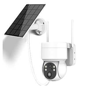 + карта 128гб Icsee соларна 4мп  въртяща безжична камера Wi-fi - TQ2