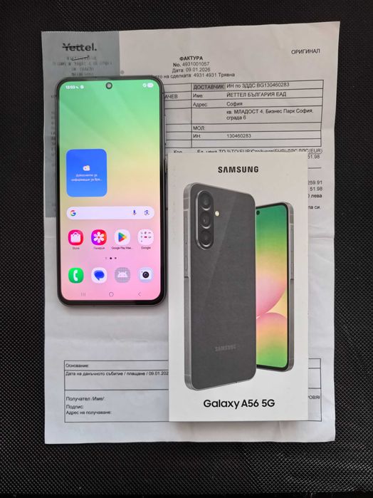 Samsung Galaxy A56 128GB с 36м Гаранция