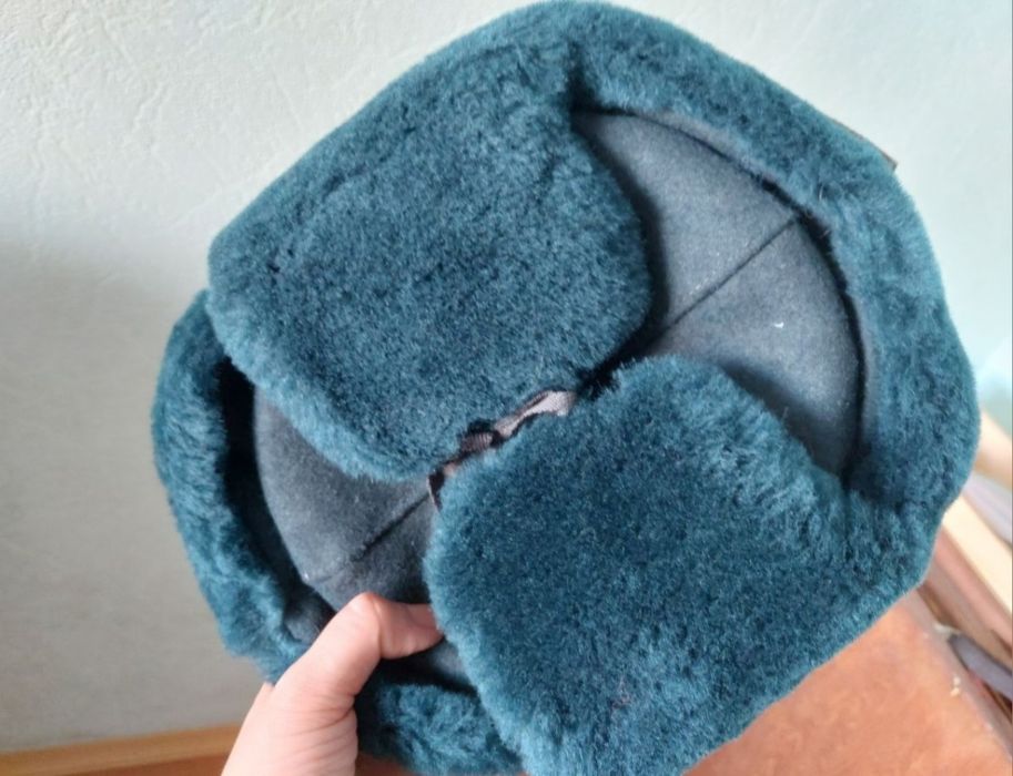 Шапка-ушанка тёплая натуралка