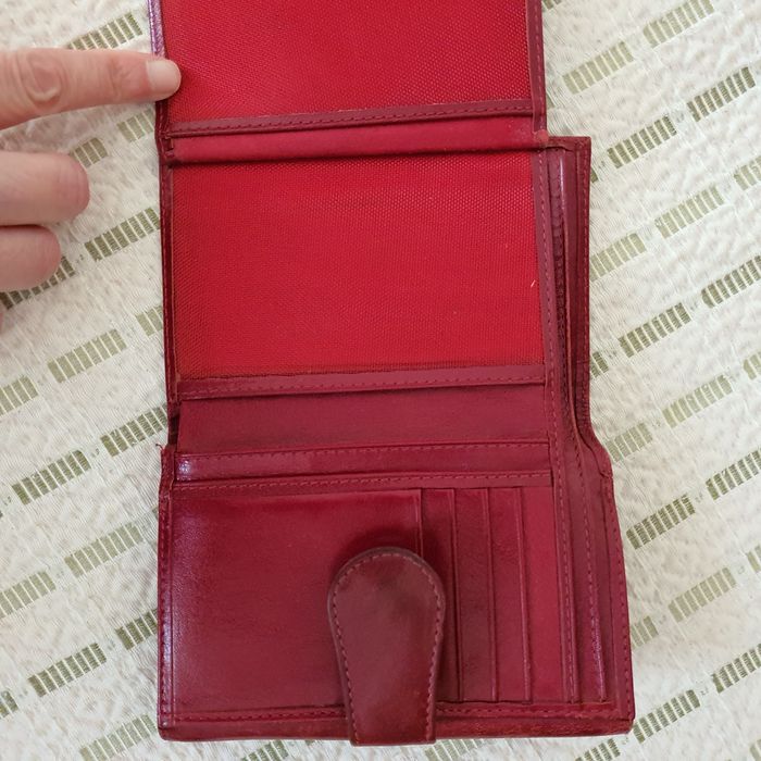 Дамско портмоне, естествена кожа