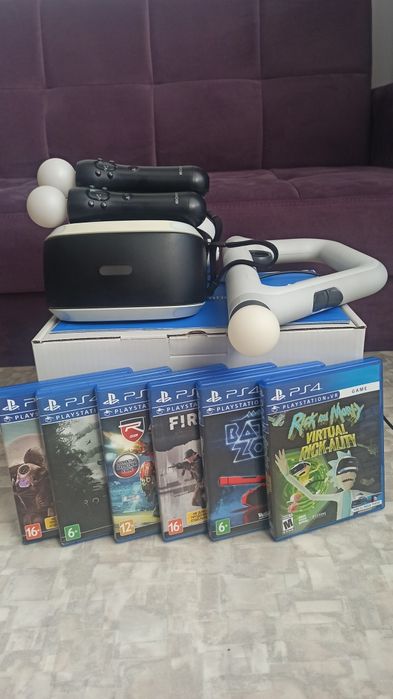 Прокат VR виртуальная реальность Playstation VR sony Oculus Quest 3