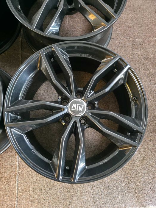 4 Jante Aliaj 5x112 19'' MSW BY OZ - 8.5J ET 30 - Mercedes C E S Class V-Class CLA GLA GLC VW Golf Passat Tiguan Touran Audi A3 A4 A5 A6 A7 A8 Q5 Q7