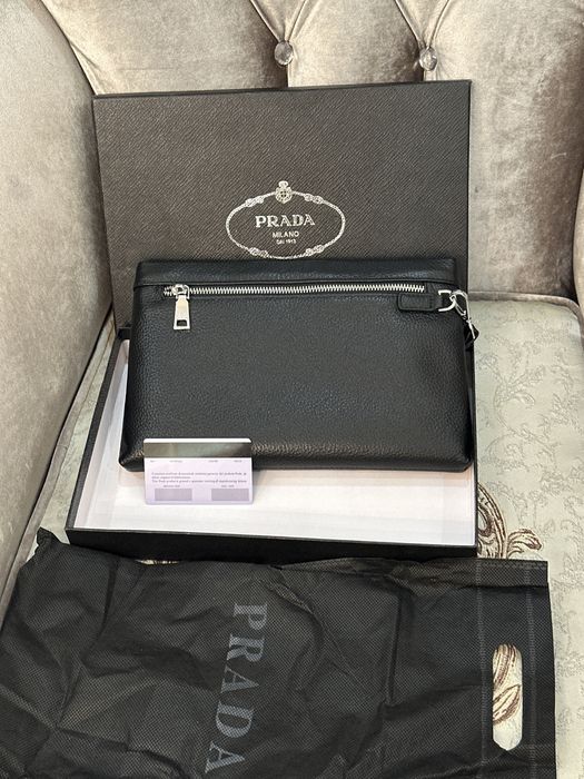 Мъжка маркова чанта PRADA kлъч