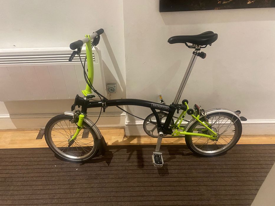 Bicicleta brompton 3 viteze