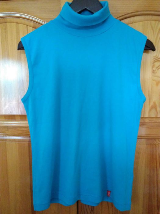 Дамско поло без ръкав - 100% памук