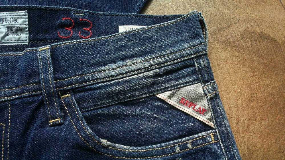 REPLAY Man Original Jeans Размер 33/32 мъжки еластични дънки 34-64