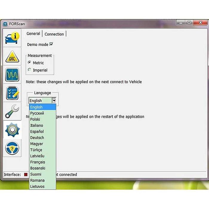 Tester Interfata Diagnoza Auto dedicata FORD Mazda in Lb. Romana