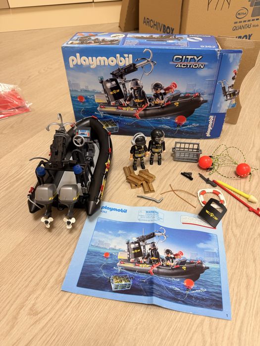 Playmobil Police City Action - Barca de politie
