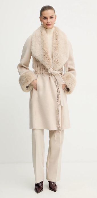 Палто с вълна Guess Marciano размер XS