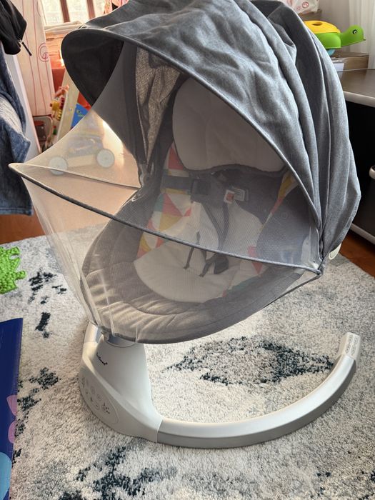 Balansoar electric EvoSmart bebe/Multifunctional/Bluetooth/Telecomanda