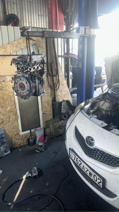 Замена ДВИГАТЕЛЬ и акпп мкпп