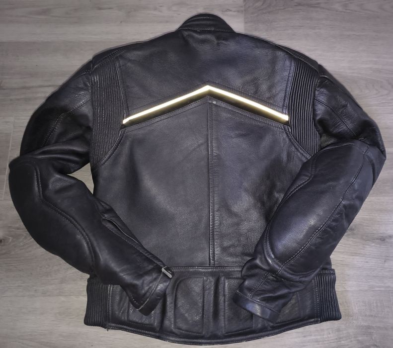 Geacă moto piele full protecții, Louis, S/38
