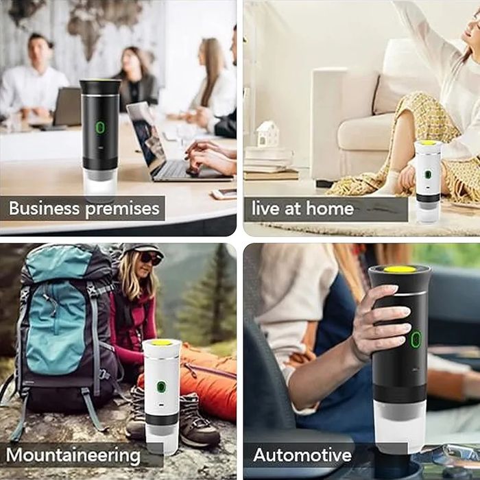 Налична Нова Преносима кафемашина KF-JN - 05 72Wс LED дисплей