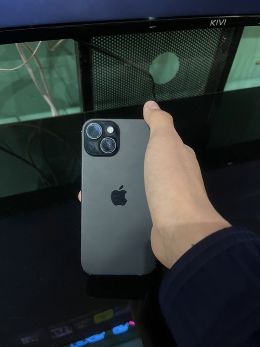 Айфон 15 черный цвет