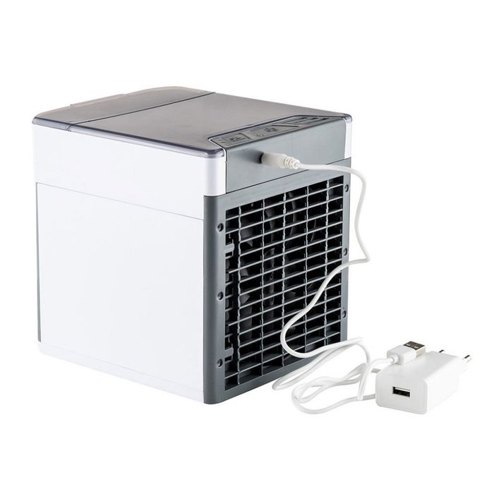 Компактен настолен охладител MUHLER MC-585 с овлажнител, LED светлина