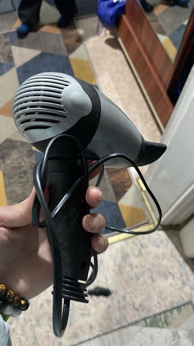 Фен и утюжок скарлет