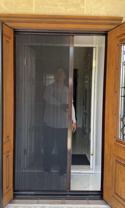 Москитные сетки плиссе раздвижные