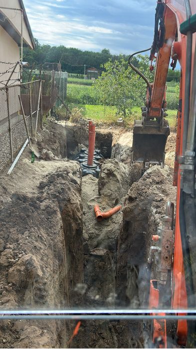 Inchiriez Miniexcavator Buldoexcavator si Basculabila