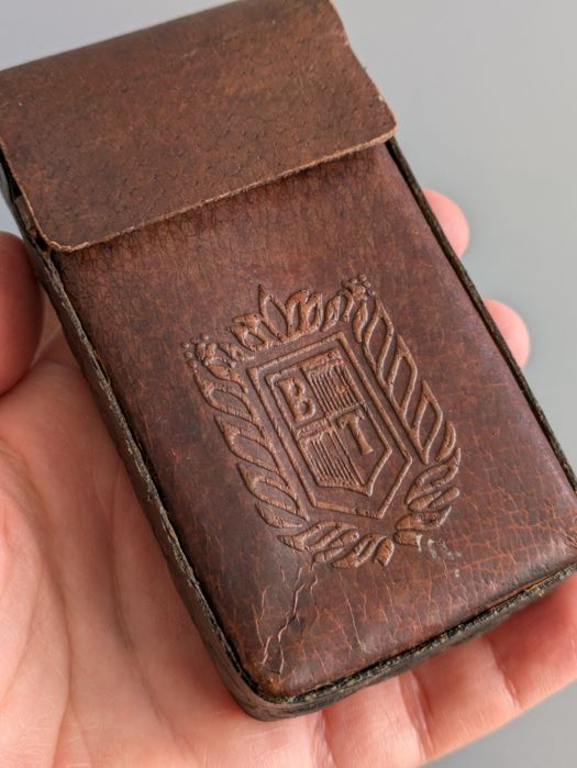 Кожени кутии за цигари или карти