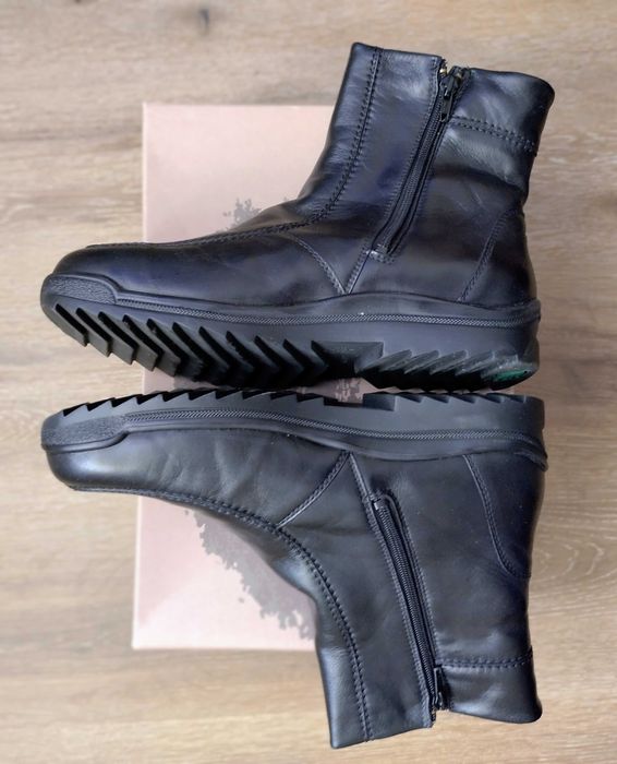 Мъжки боти естествена кожа с каракол Waldlaufer no. 42,5