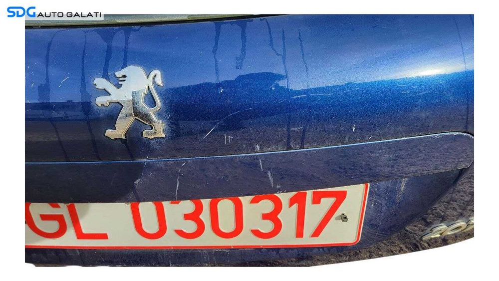 Haion Hayon Portbagaj Dezechipat cu Luneta Geam Sticla Peugeot 207 Hatchback Scurt 2007 - 2014 [LC2896]