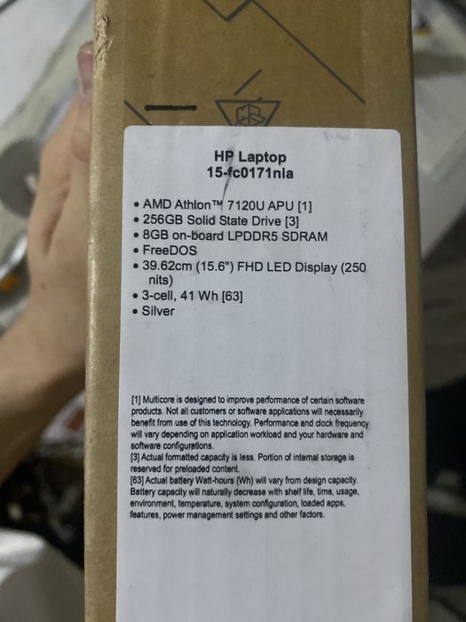 Noutbuk hp 8/256gb