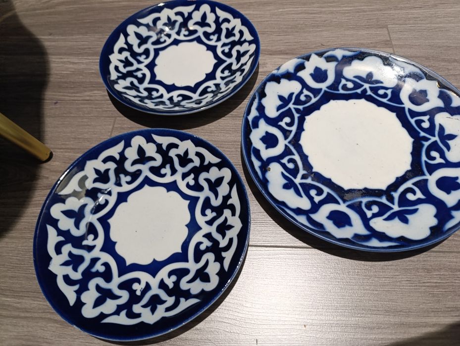 Узбекские национальные тарелки -ляганы