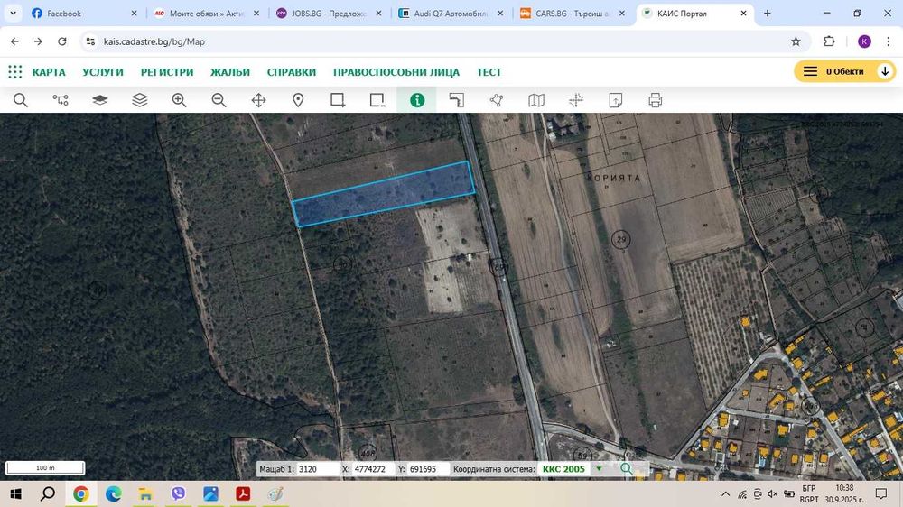 Продава се Парцел в с. Близнаци, Област Варна - 9195 кв.м за 12 €/кв.м - Снимка #5