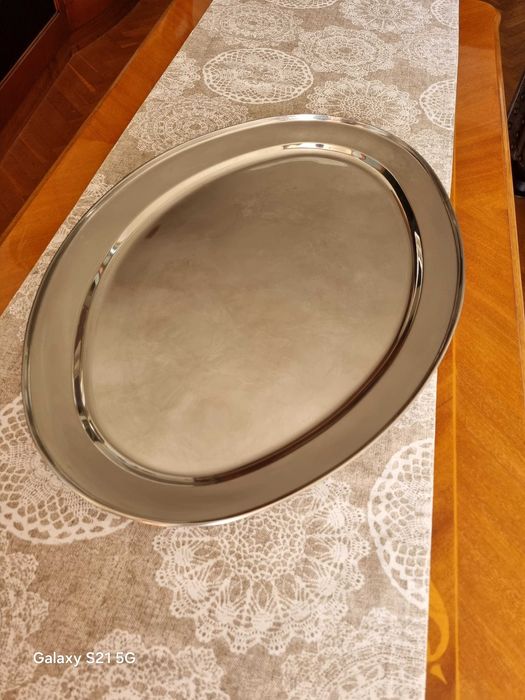 Плата за сервиране от инокс