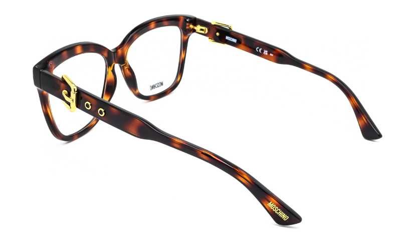 Рамки за очила Moschino модел Mos609 цвят 086/15 HAVANA