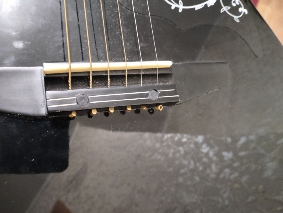 Гитара акустическая с чехлом