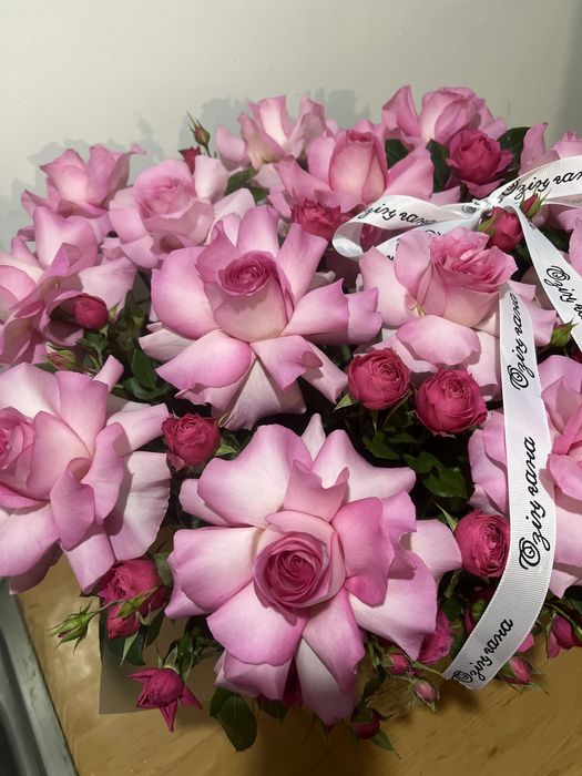 Цветы  в корзине