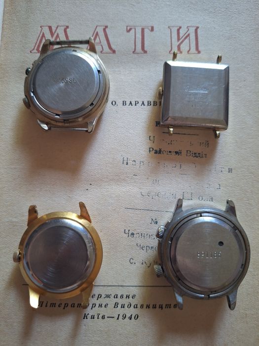 Lot ceasuri (Poljot Bondar, Myr, Omikron)