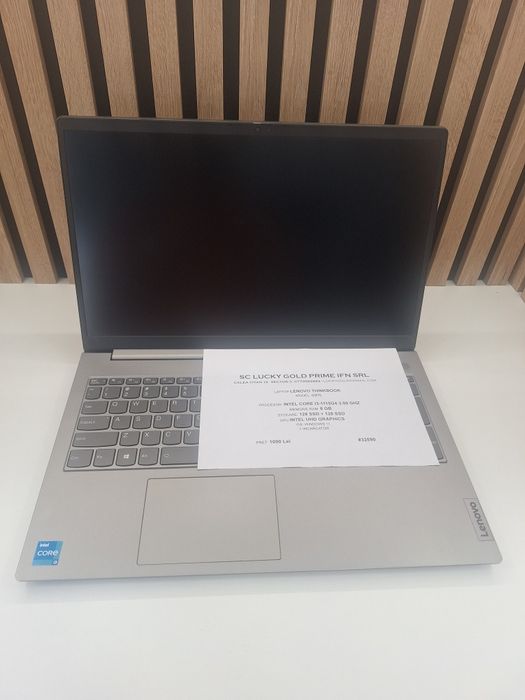 Laptop Lenovo  Intel I3 11 Gen 8Gb 128SSD Garantie/Factura #32590