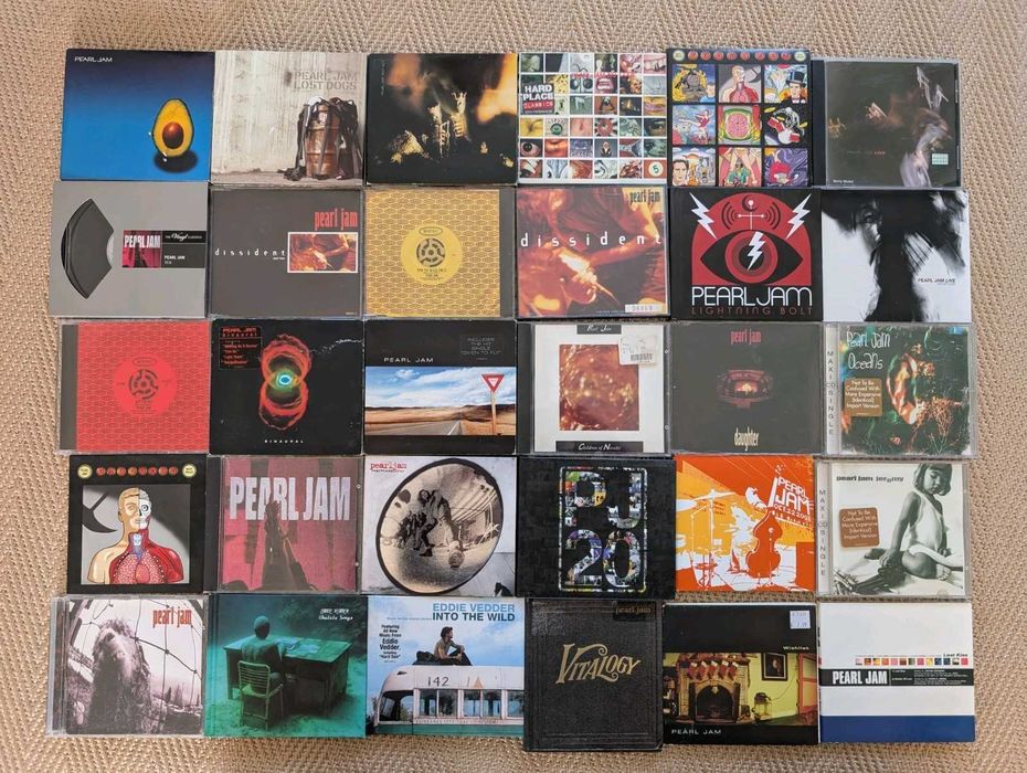 Colectie 28 cd-uri PEARL JAM ( Grunge )