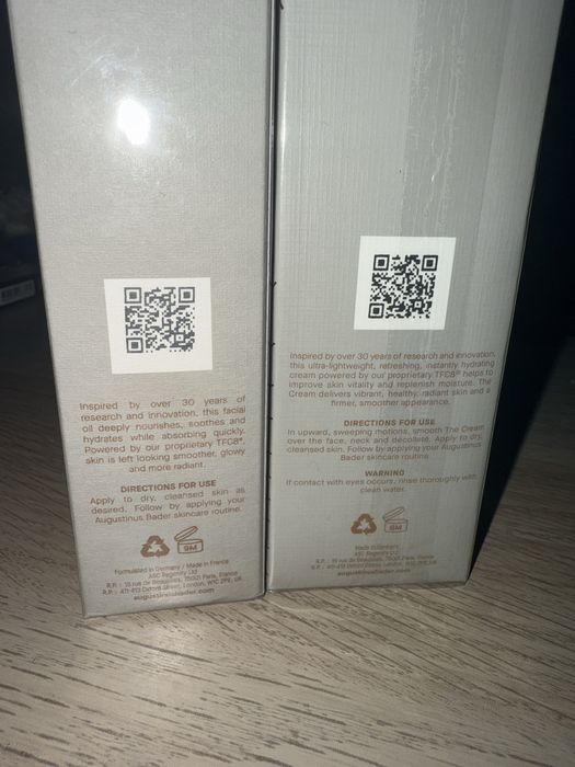 Augustinus Bader The Cream + The Face Oil