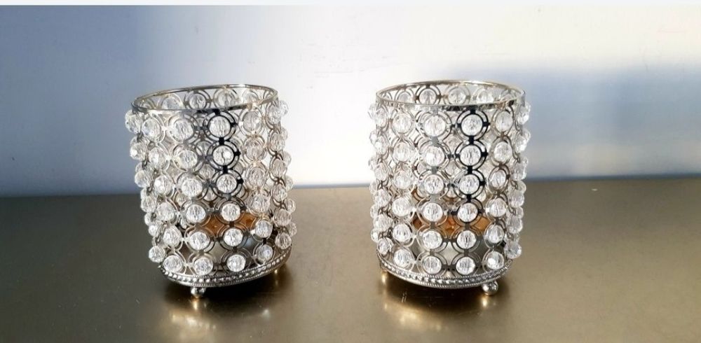 Tavă/pahare  decorative din inox, oglindă și sticlă