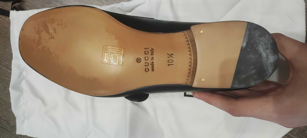Туфли Gucci из натуральной кожи