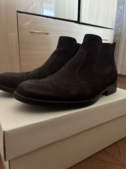 Мужские замшевые Челси