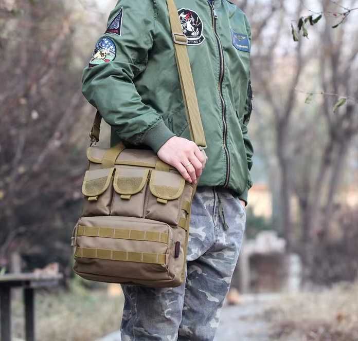 Тактическа раница подходяща за къмпинг и риболов с множество джобове