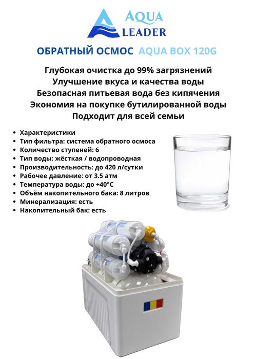 AQUA BOX 120G фильтры для воды